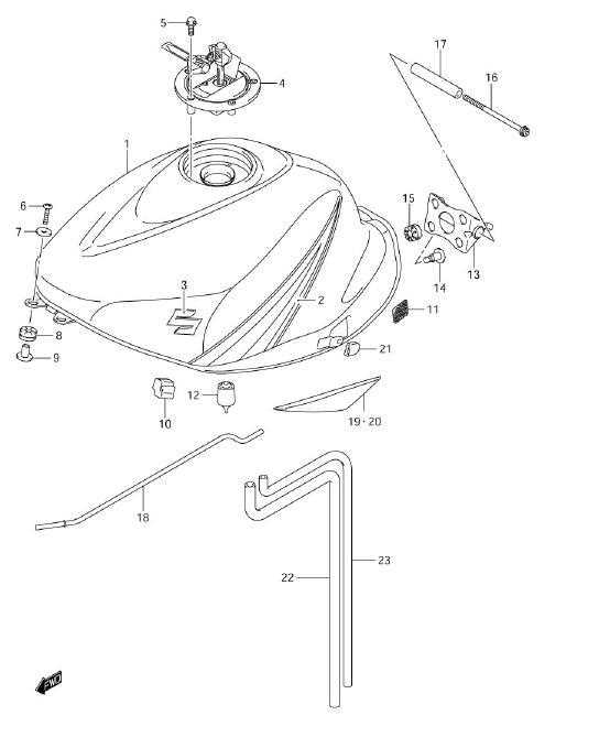 2006 gsxr 600 parts diagram