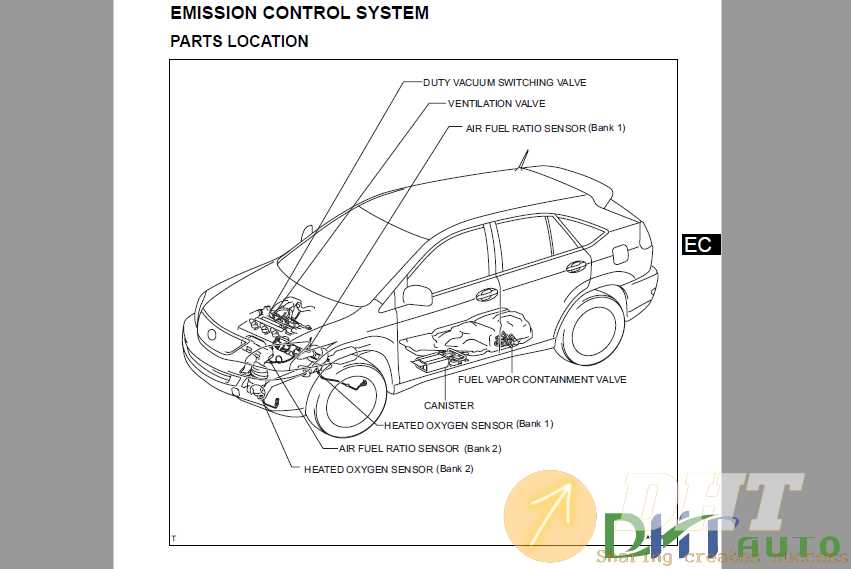 2006 lexus rx400h parts diagram