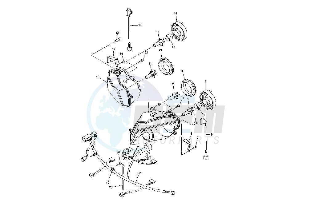 2006 yamaha r1 parts diagram