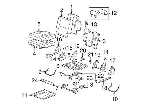 2007 cadillac escalade parts diagram