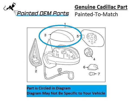 2007 cadillac escalade parts diagram