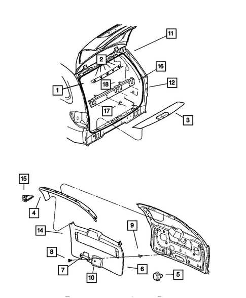 2007 dodge grand caravan parts diagram