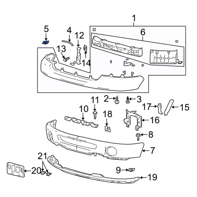 2007 ford f150 front end parts diagram