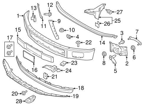 2007 ford f150 front end parts diagram