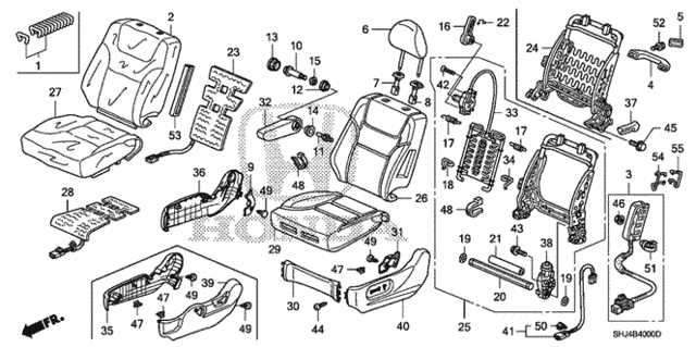 2007 honda odyssey parts diagram