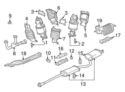 2007 honda pilot parts diagram