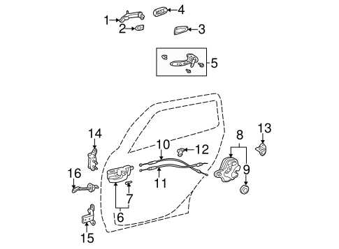 2007 toyota corolla parts diagram