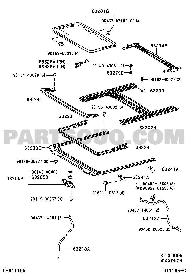 2007 toyota rav4 parts diagram