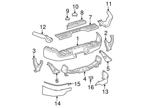 2007 toyota tacoma parts diagram