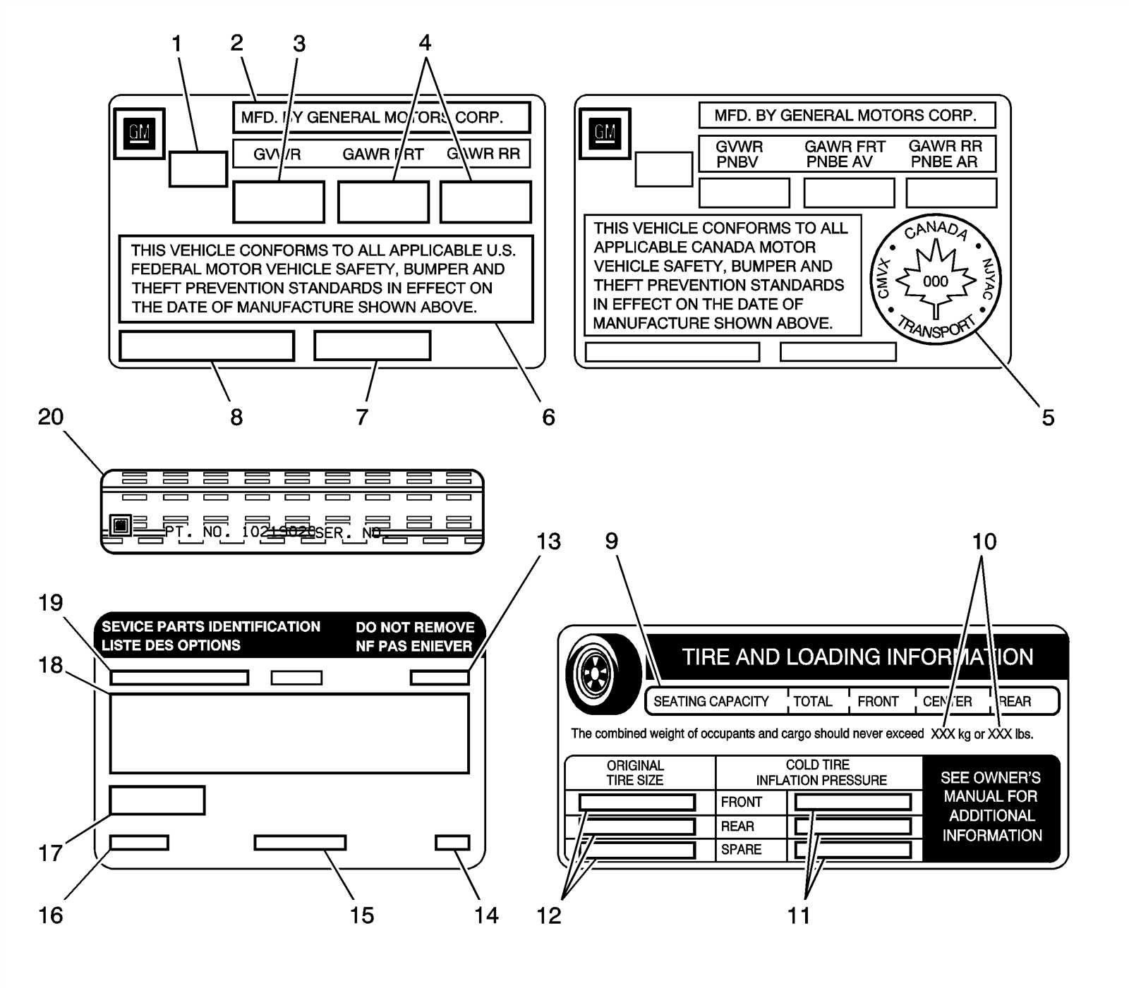 2007 cadillac escalade parts diagram