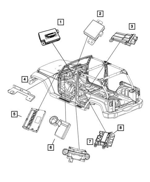 2007 jeep wrangler parts diagram