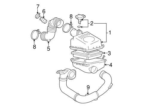 2007 toyota corolla parts diagram