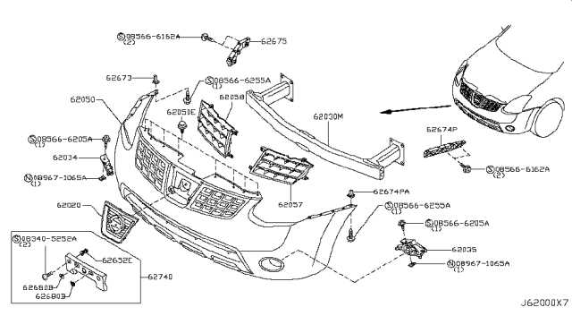 2008 nissan rogue parts diagram