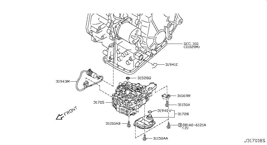 2008 nissan rogue parts diagram