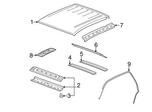 2008 gmc sierra parts diagram