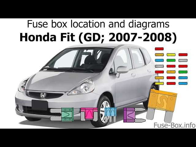 2008 honda fit parts diagram