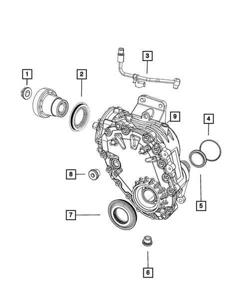 2009 dodge journey parts diagram