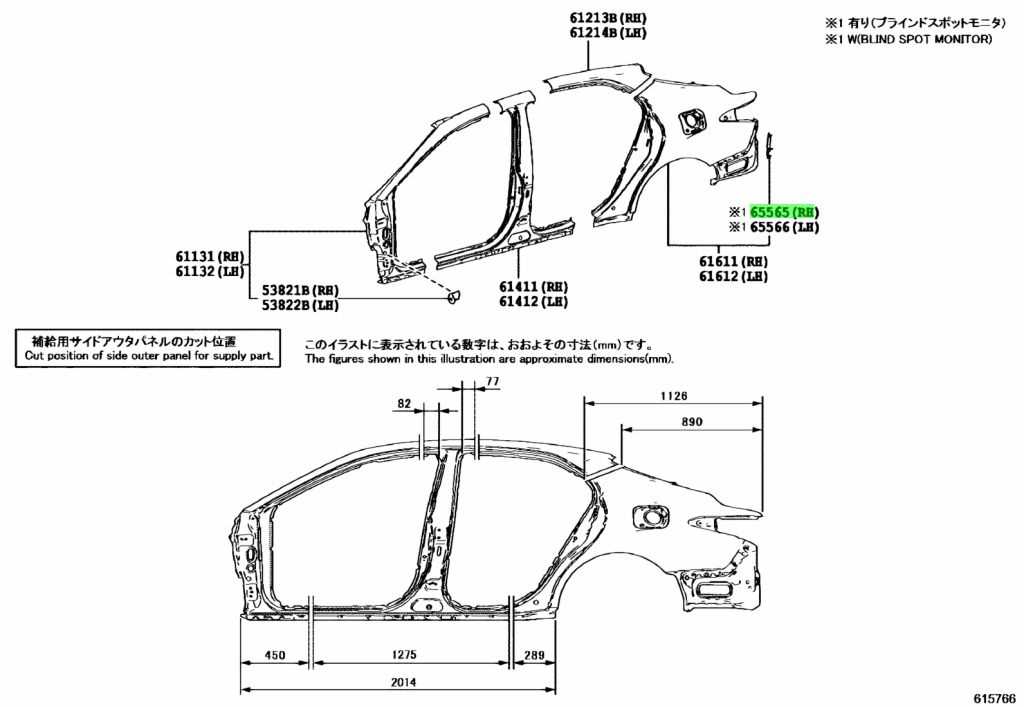 2009 toyota camry body parts diagram