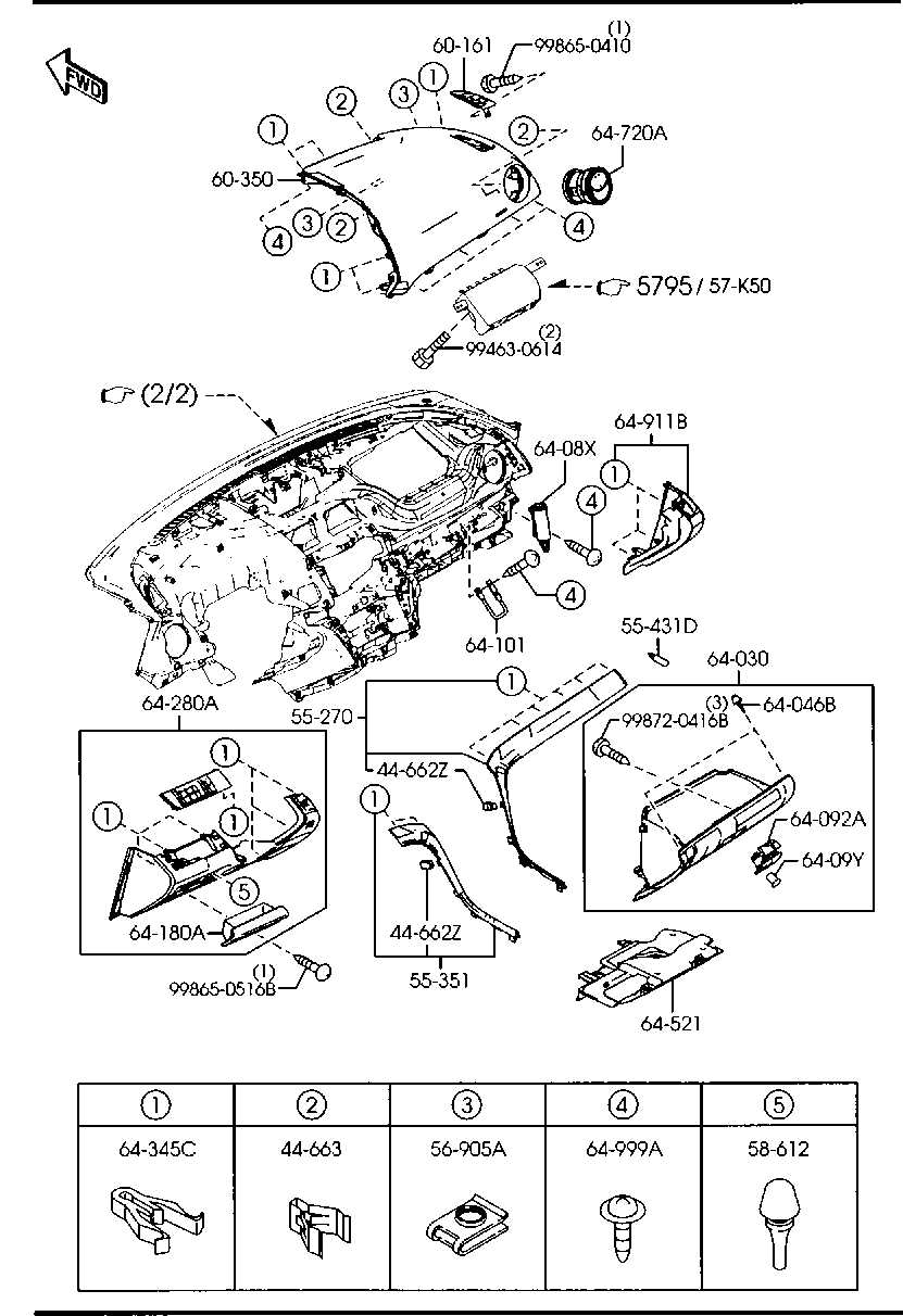 2009 mazda 6 parts diagram