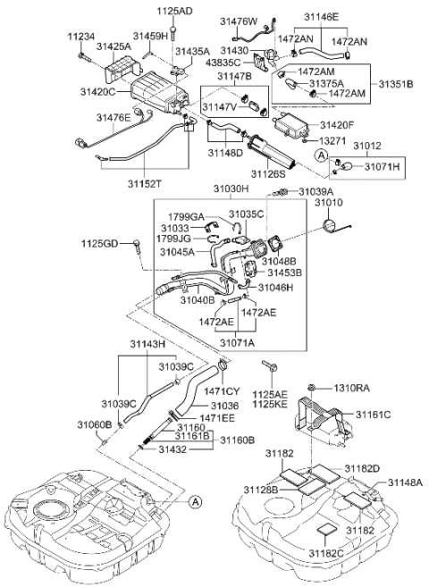 2010 hyundai elantra parts diagram