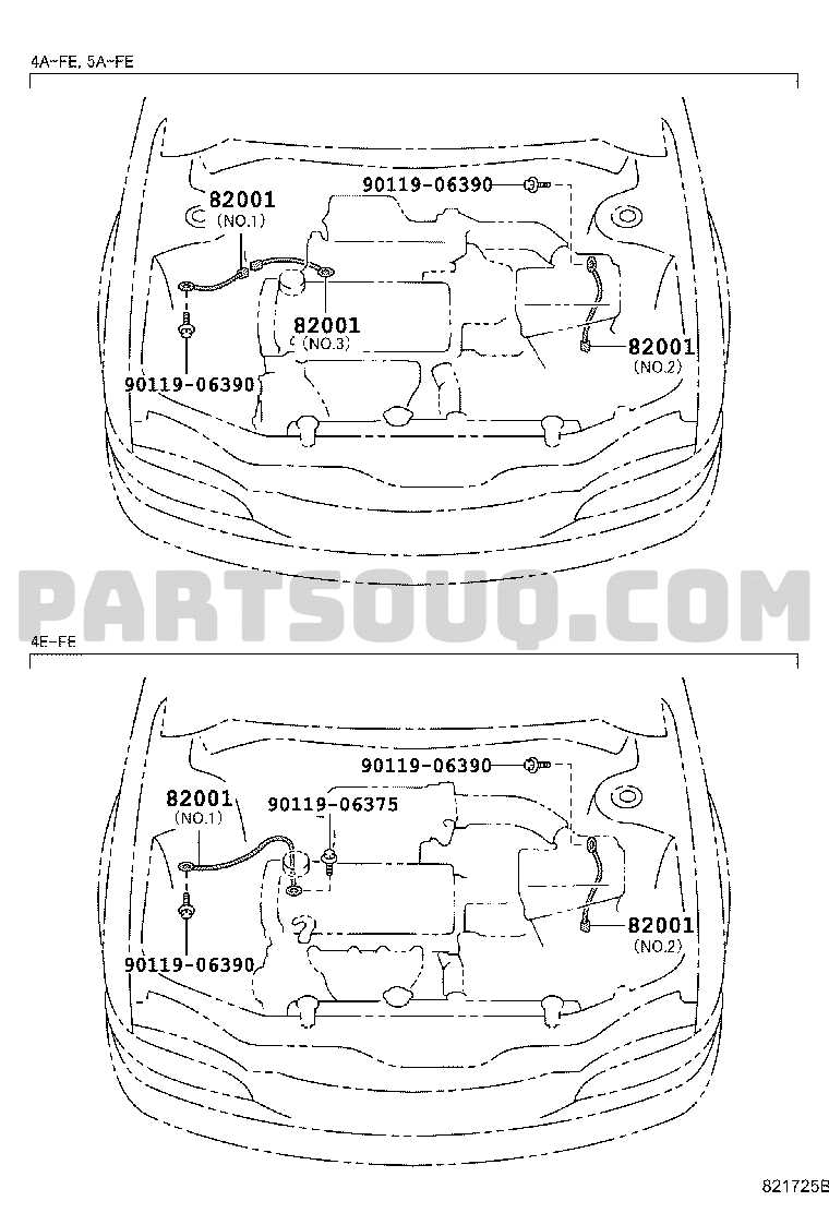 2010 toyota corolla engine parts diagram