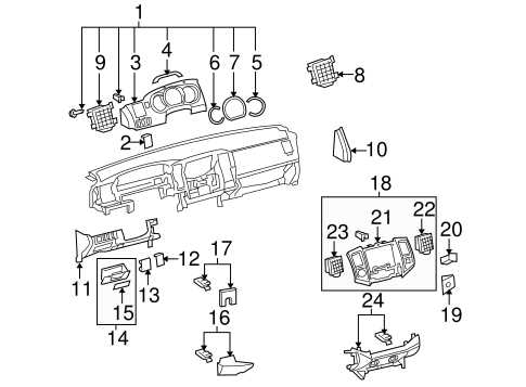 2010 toyota tacoma parts diagram