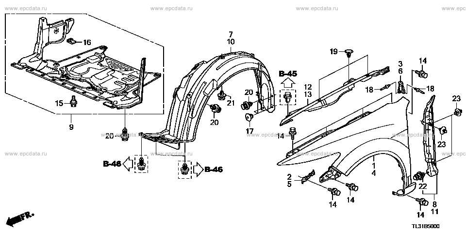 2010 honda accord parts diagram