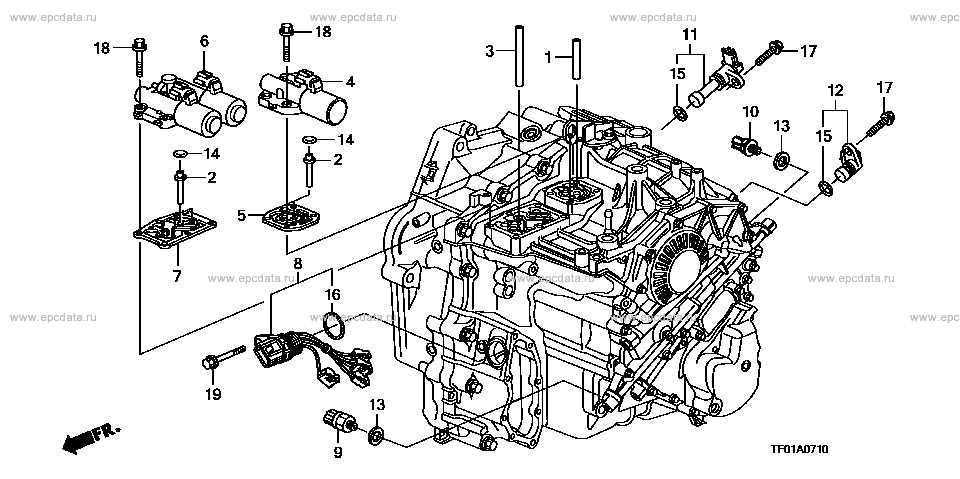 2010 honda fit parts diagram