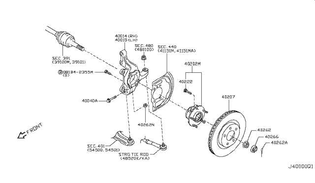 2010 nissan rogue parts diagram