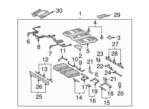 2010 toyota highlander parts diagram