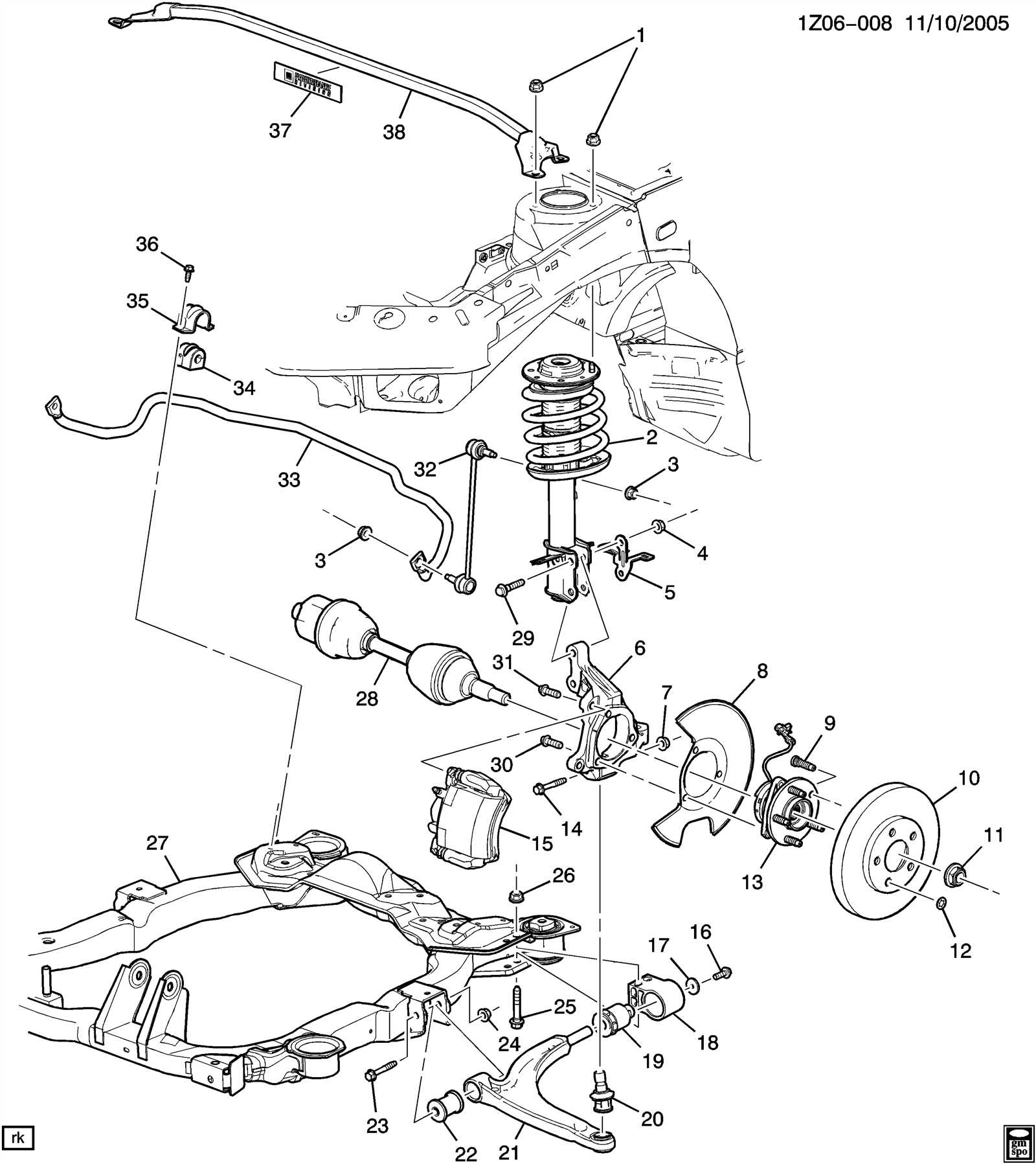 2011 chevy malibu parts diagram