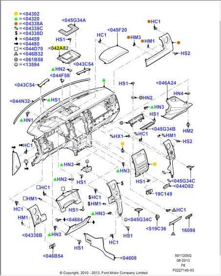 2011 ford f150 body parts diagram