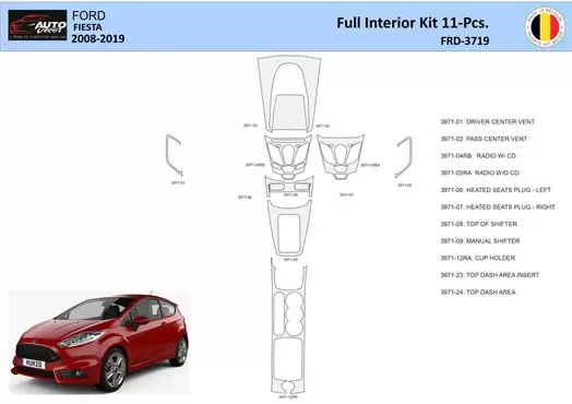 2011 ford fiesta parts diagram