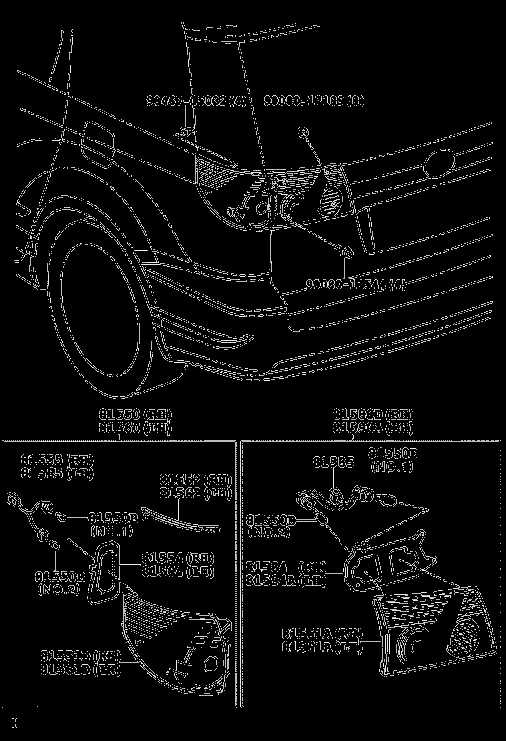 2011 toyota sienna parts diagram