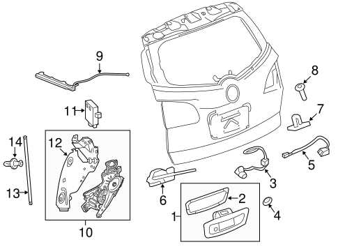 2011 chevy traverse parts diagram