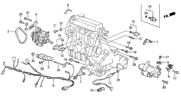 2011 honda civic parts diagram