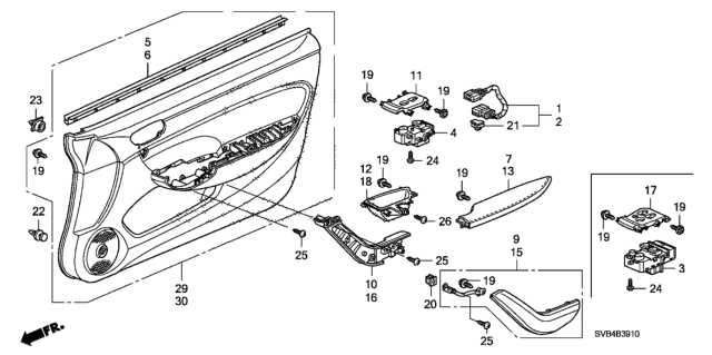 2011 honda civic parts diagram