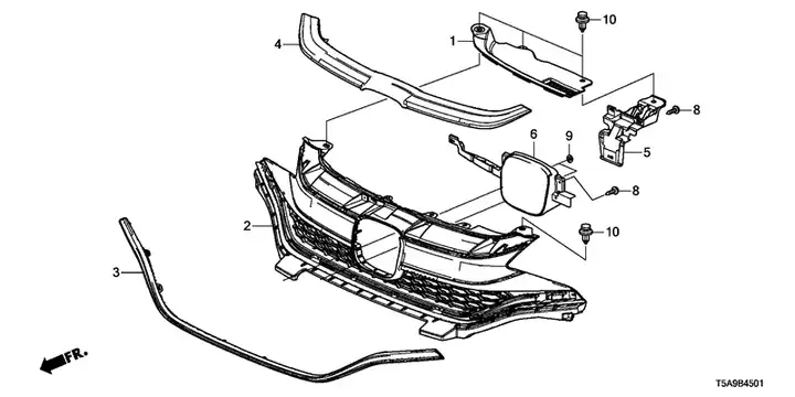 2012 honda crv parts diagram