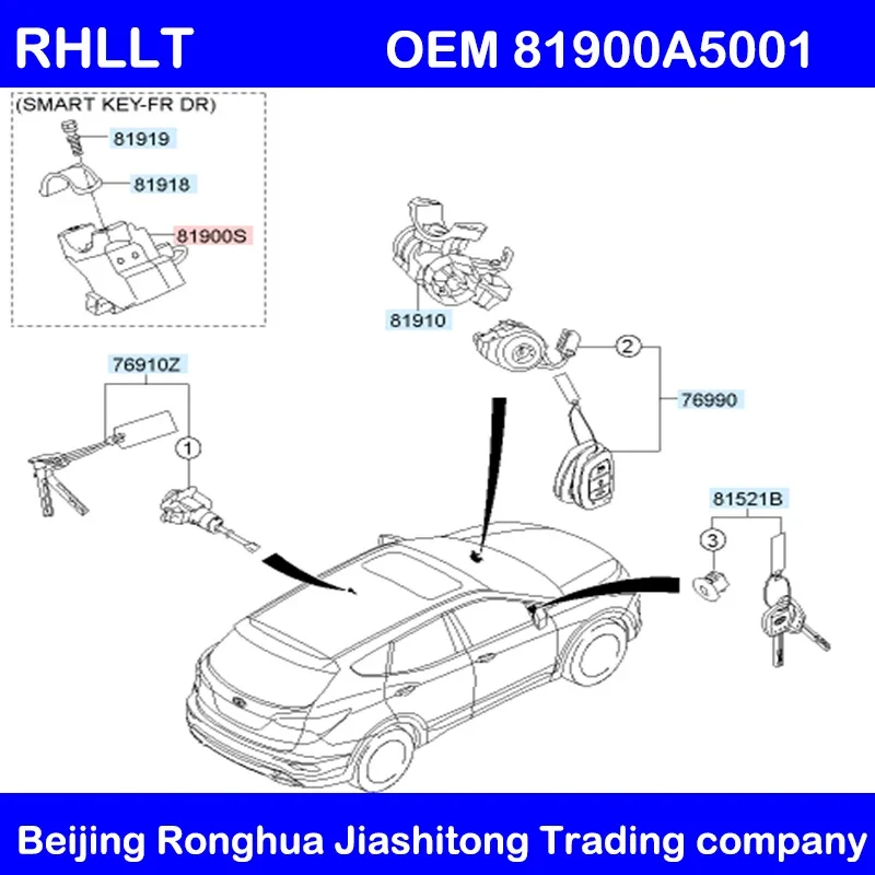 2012 hyundai santa fe parts diagram