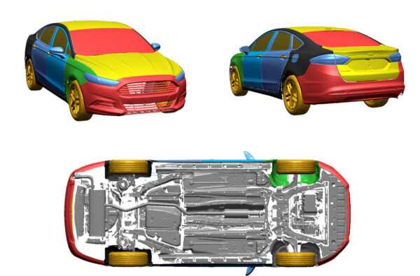 2013 ford fusion body parts diagram