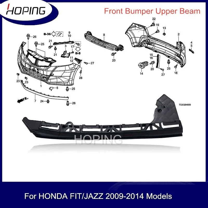 2013 honda fit parts diagram