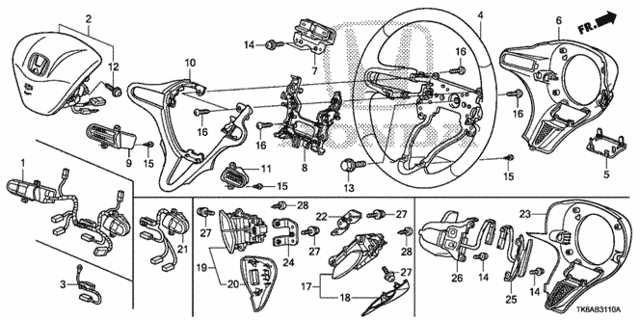 2013 honda fit parts diagram