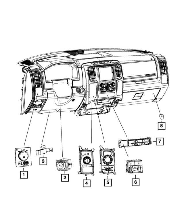 2013 dodge ram 1500 parts diagram