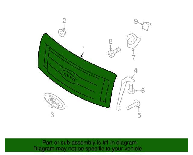 2013 ford f 150 parts diagram