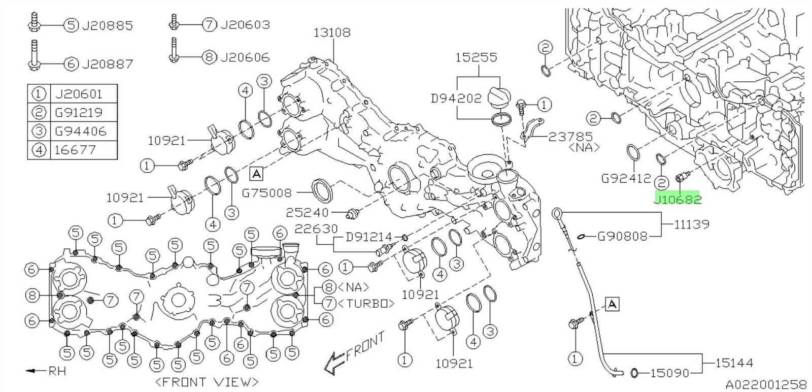 2013 subaru impreza parts diagram