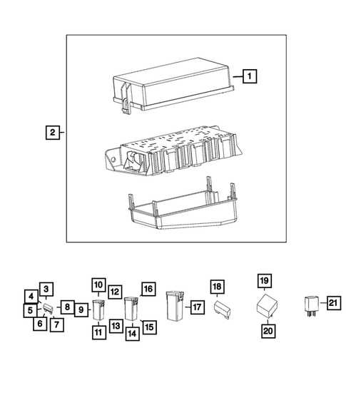 2014 dodge durango parts diagram