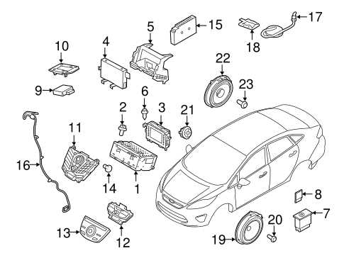 2014 ford fiesta parts diagram