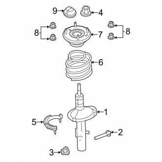 2014 ford flex parts diagram