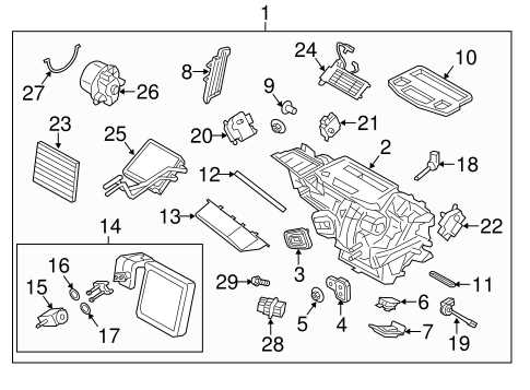 2014 ford fiesta parts diagram