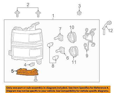 2015 chevy silverado parts diagram